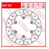 TRW BRAKE DISCS REAR