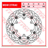 TRW BRAKE-DISCS *RACING