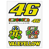 VR46 STICKER-SET 5PCS