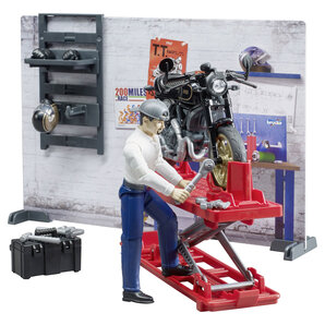 Bruder-motorwerkplaats