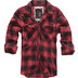 BRANDIT CHECK CAMICIA ROSSO QUADRI