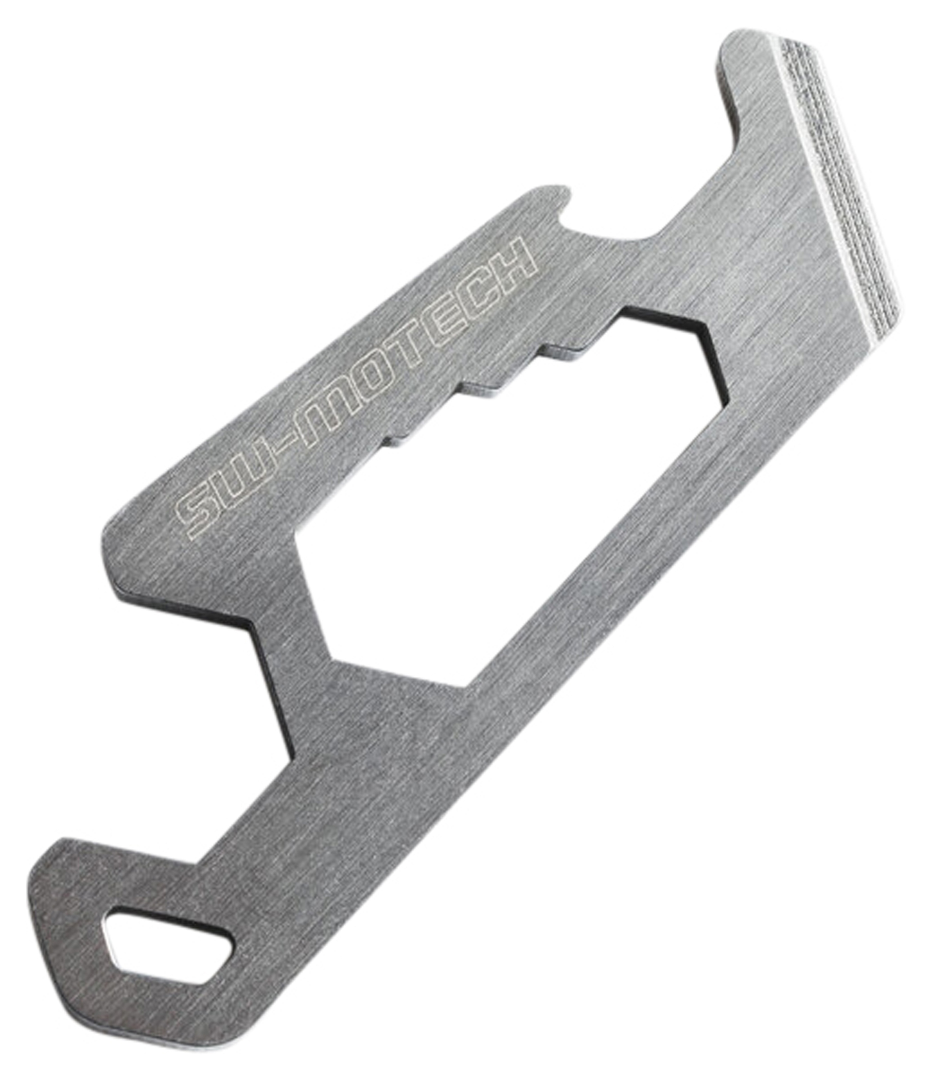 RICHARTZ KEY TOOL 16+ - Portachiavi multiuso in acciaio INOX con 16 funzioni, strumento