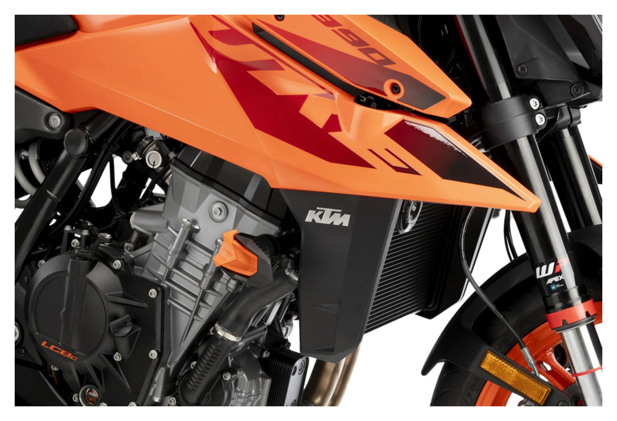 Protecteurs De Moteur Puig 22011N Noir - Pour Kawasaki Z500 2024, Butées En Nylon
