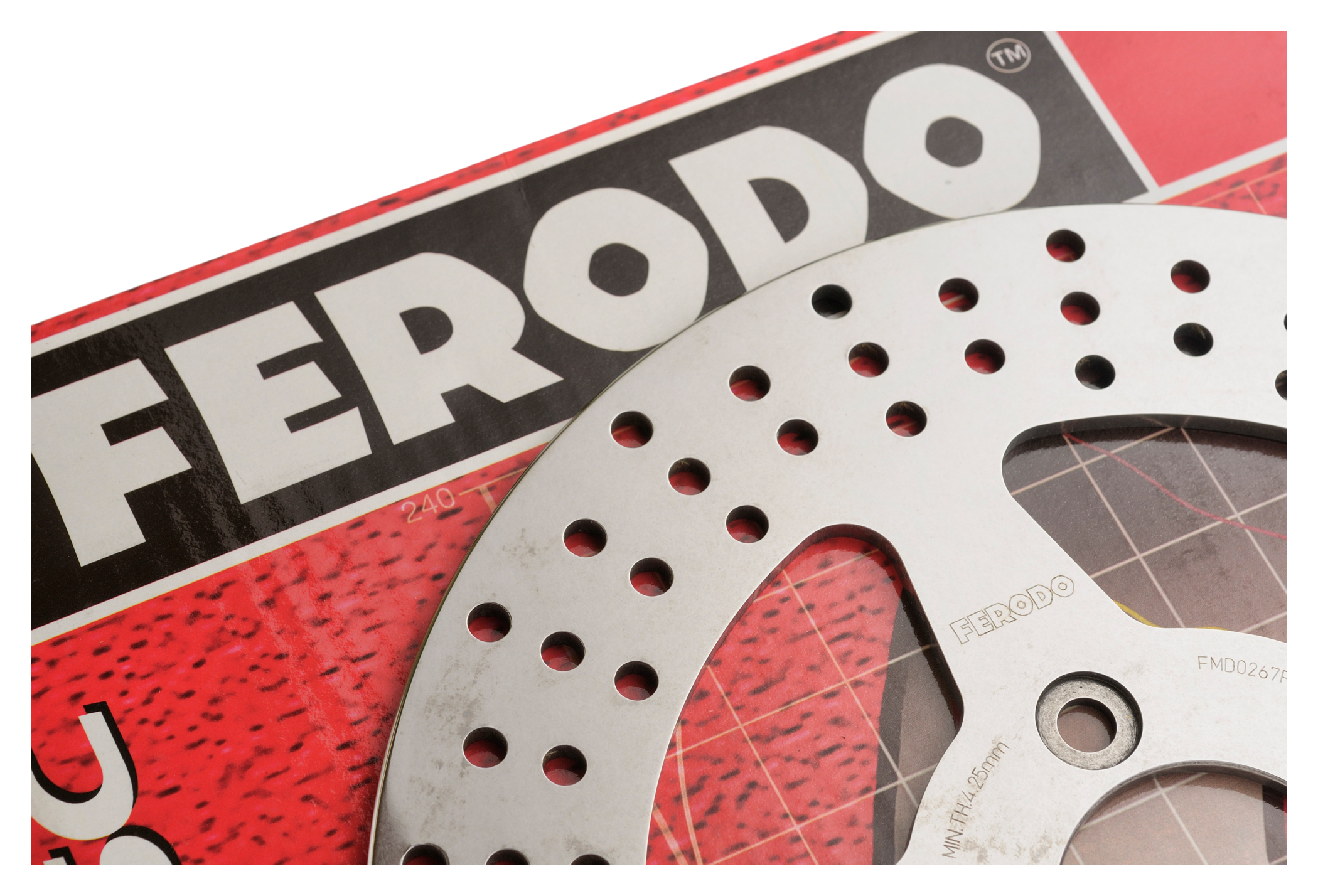 Disco freno FERODO DDF1725-1 posteriore, pieno, 1 Pezzo