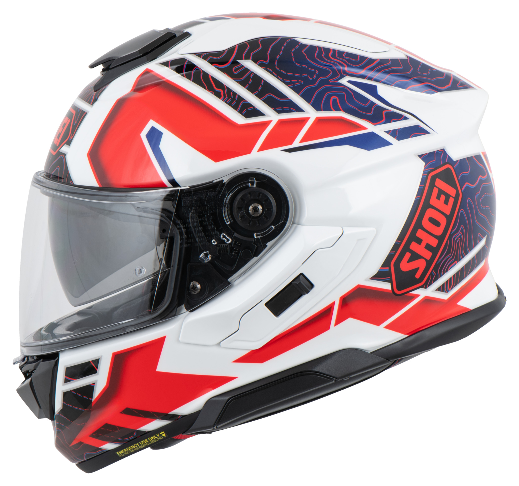 SHOEI GT-Air EXPANSE TC-10 RED GREEN セキュリティ・セーフティ