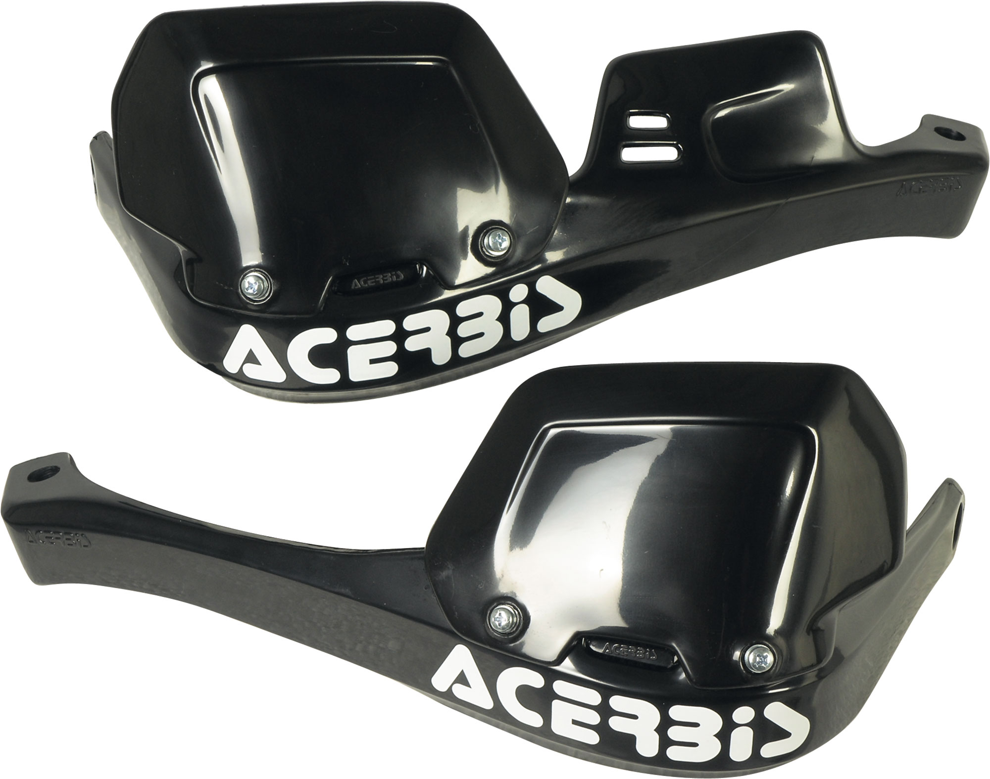Protège-mains Pour Guidon Moto (diamètre 2,2 Cm) - Polycarbonate Transparent Ou Noir, Protection Vent/froid