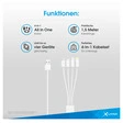 Xlayer Octopus 4-IN-1 Multi-USB-Ladekabel