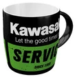 Kawasaki "Service" Becher