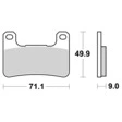 Brembo Bremsbelag High Performance SR