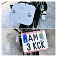 TEICO kennzeichenset Für 1 Motorrad