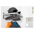 Louis Biker Motorrad Garderobe Duo silber