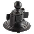 RAM Mounts Twist-Lock Saugfuss mit Basisplatte
