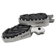 Akrapovic Adventure Fussrasten-Set Titan m. ABE