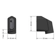 MOTOISM Blinker Mini FTR 1200 hinten