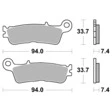 Brembo Bremsbeläge Sintermetall