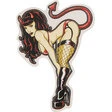 Lethal Threat Aufkleber mini SINNER PIN UP