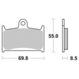 Brembo Bremsbeläge Sintermetall