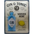 Nostalgic Art Retro Blechschild Gin & Tonic