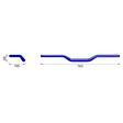 Highsider X-Bar Alu-Lenker Superbike X01, B:763 mm