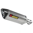 Akrapovic Slip-on Line Auspuffsystem mit EG-BE
