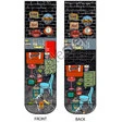 wigglesteps Wigglesteps Socken Retro Garage