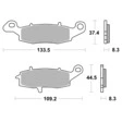 Brembo Bremsbeläge Organisch Carbon Ceramic