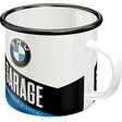 BMW Retro Emaille Becher - BMW Garage