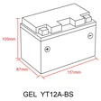 saito Gel-Batterie