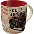 US Highways Route 66 Nostalgie Keramik Becher