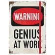 Nostalgic Art Notizbuch *GENIUS AT WORK*