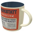 Nostalgic Art Becher Werkstattregeln