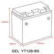 saito Gel-Batterie