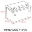 Delo Mikrovlies-Batterie