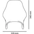 Puig Mini-Scheibe Cs1 mit ABE