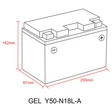 saito Gel-Batterie