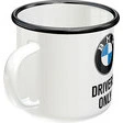 BMW Emaille Becher BMW Drivers only