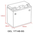 saito Gel-Batterie