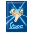 Vespa Faro Basso 1949 Blechschild