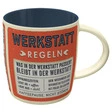 Nostalgic Art Becher Werkstattregeln