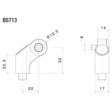 Rizoma Universal Montagesatz Side Mount