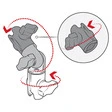 RAM Mounts Verbindungsarm - 180° & 360° Drehgelenk