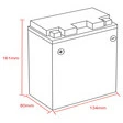 Delo Gel Batterie