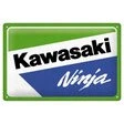 Kawasaki Ninja Blechschild