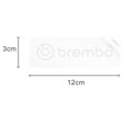 Brembo Aufkleber Klein