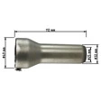 Shark Auspuff Ersatz db-Absorber für