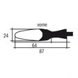 Koso Power-Led Blinker Mars