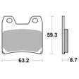 Brembo Bremsbeläge Organisch Carbon Ceramic