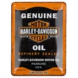 Harley-Davidson H-D Blechschild Genuine Oil
