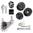 GSG Mototechnik GSG STURZPAD-SATZ DUO, KIT SILBER