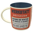 Nostalgic Art Becher Werkstattregeln